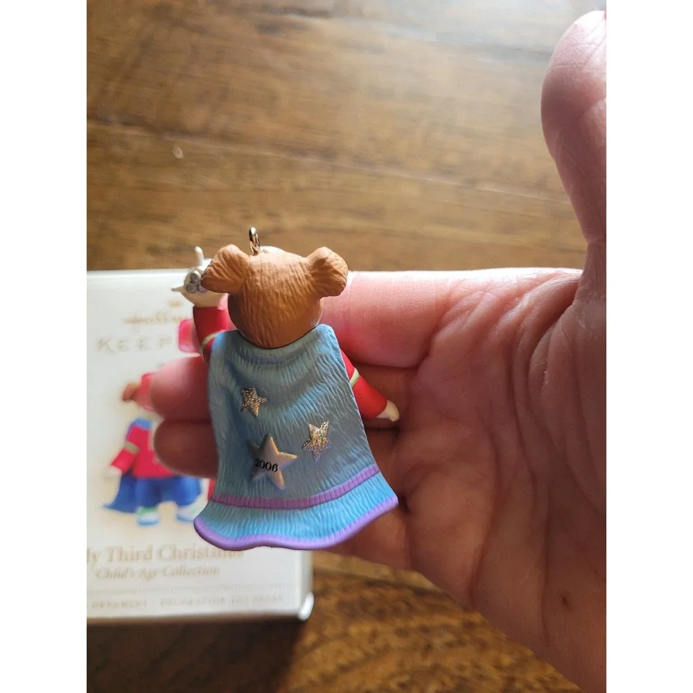 2006, CHILD'S THIRD CHRISTMAS, HALLMARK KEEPSAKE ORNAMENT